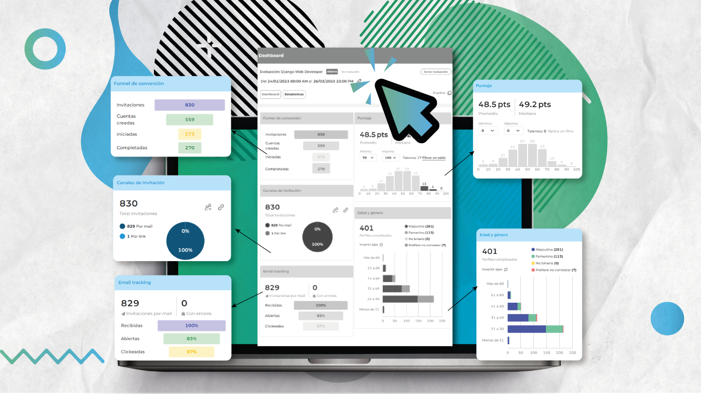 Dashboard de Estadísticas en Alkymetrics